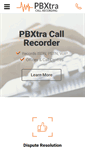 Mobile Screenshot of call-recording.com.au